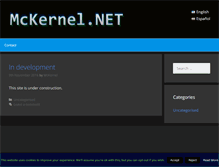 Tablet Screenshot of mckernel.net